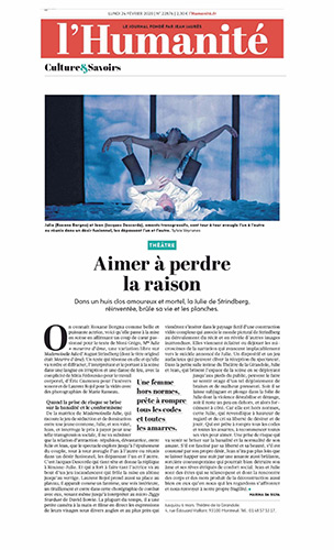 Mlle Julie # meurtre d’âme Mlle Julie # meurtre d’âme